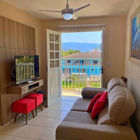 Apartamento Praia Grande Tenorio Pe Na Areia C/ Ar Ubatuba Exterior foto