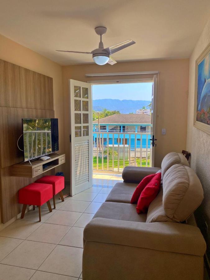 Apartamento Praia Grande Tenorio Pe Na Areia C/ Ar Ubatuba Exterior foto