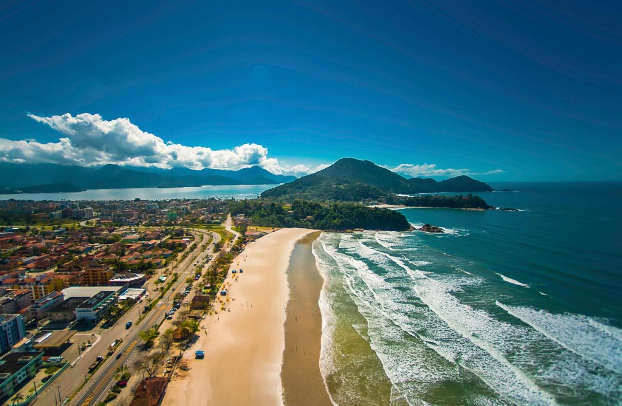 Apartamento Praia Grande Tenorio Pe Na Areia C/ Ar Ubatuba Exterior foto