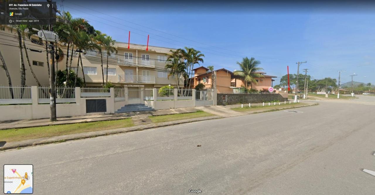 Apartamento Praia Grande Tenorio Pe Na Areia C/ Ar Ubatuba Exterior foto
