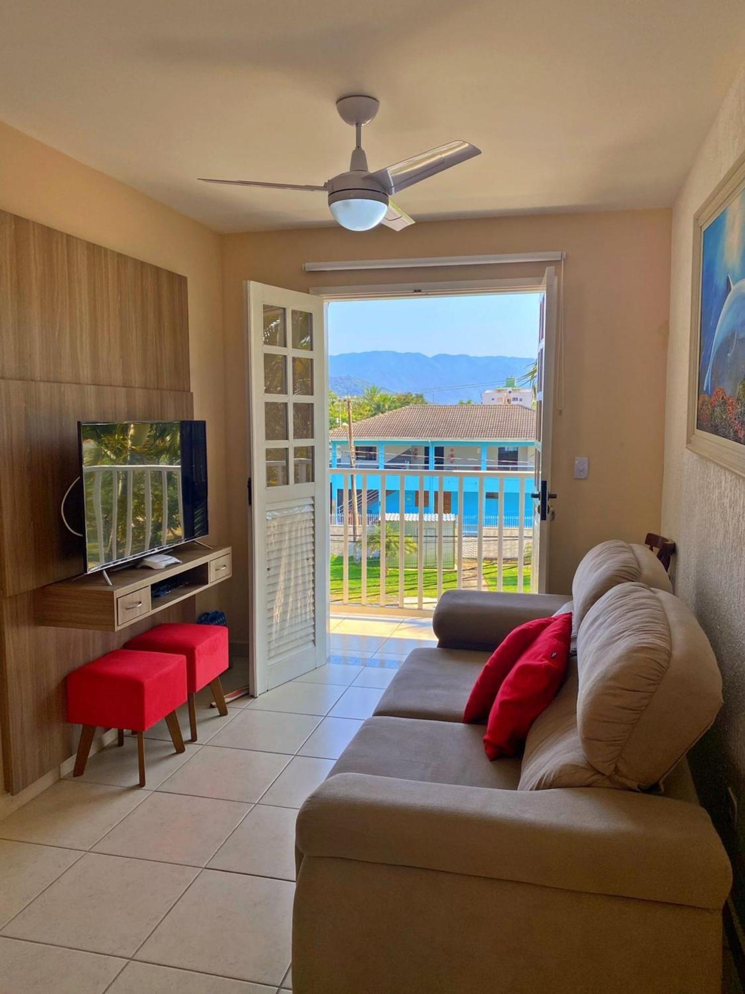 Apartamento Praia Grande Tenorio Pe Na Areia C/ Ar Ubatuba Exterior foto